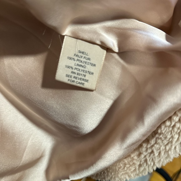 Teddy Bear Jacket Pink Womens Sz S - Picture 8 of 8